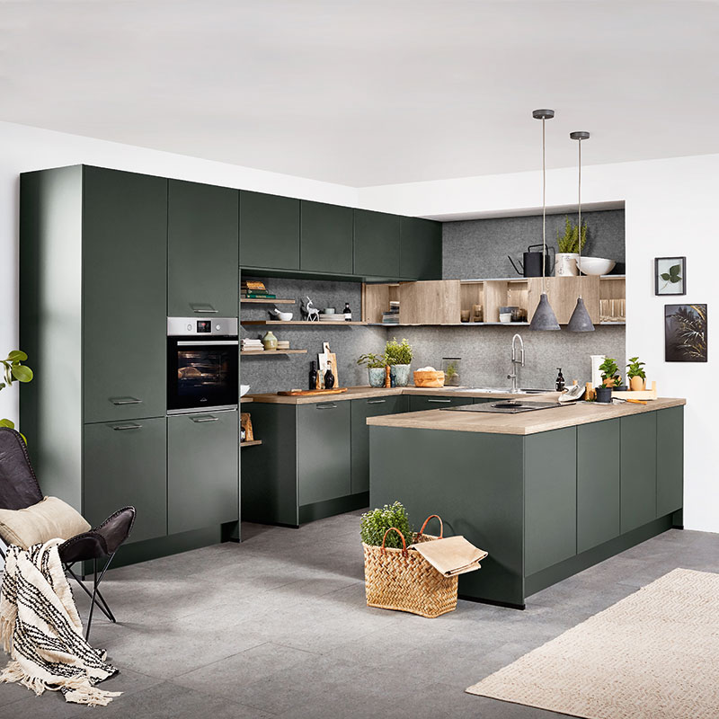 easytouch green nobilia kitchen